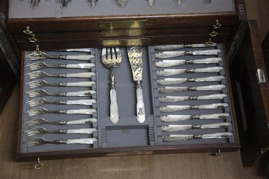 French canteen of cutlery.